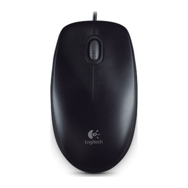 LOGITECH B100 OPT USB MOUSE BK