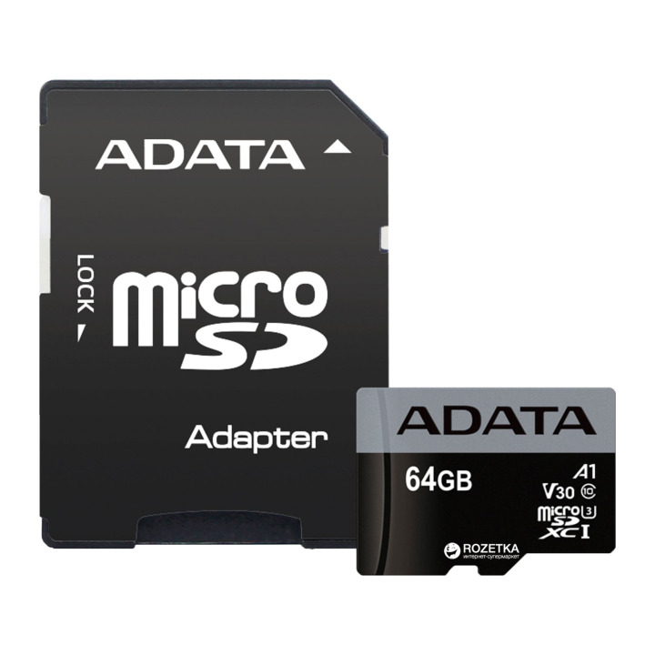 64G SDXCM+A UHS-I U3 V30 ADATA