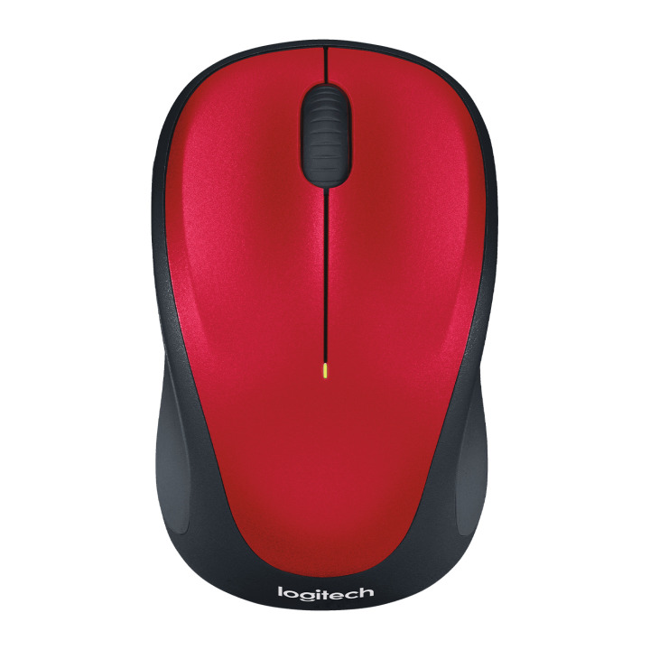 LOGITECH M235 WL/NB/RED+BLACK
