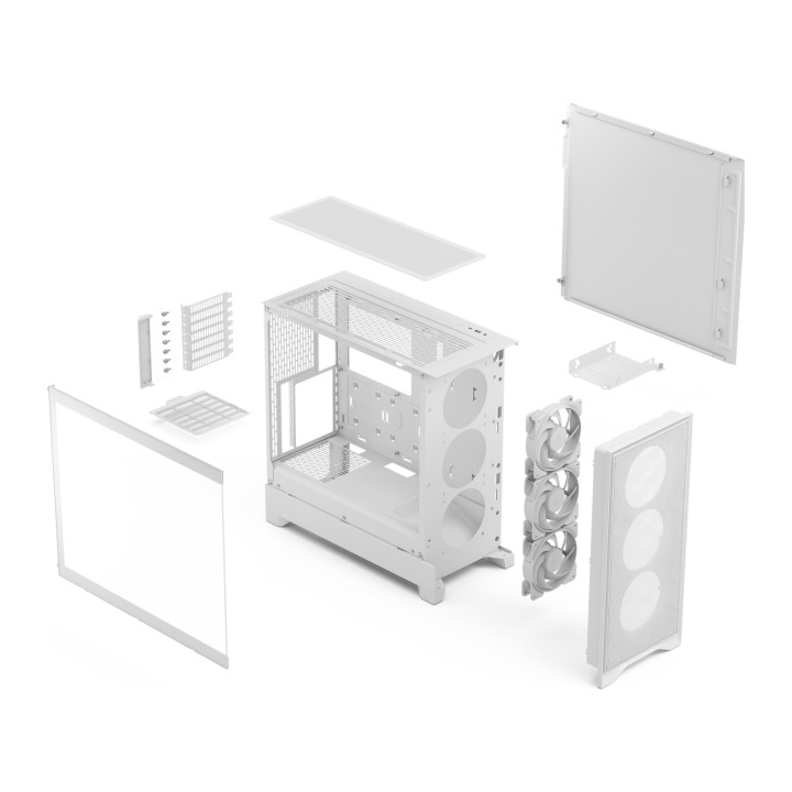 Fractal Design FD POP 2 AIR WHITE TG RGB