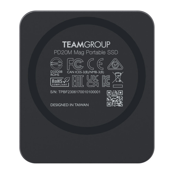 TEAM EXT SSD PD20M MAG 1T BK
