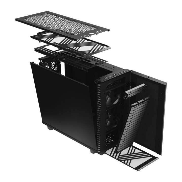 Fractal Design FD DEFINE 7 BLACK SOLID