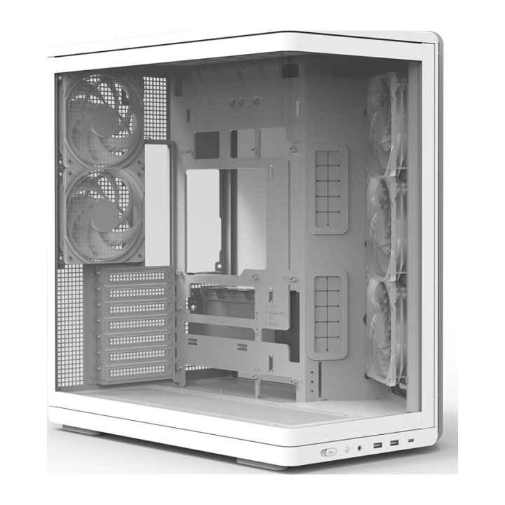 ZALMAN P60 ATX MID TWR WHITE