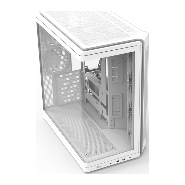 ZALMAN P60 ATX MID TWR WHITE