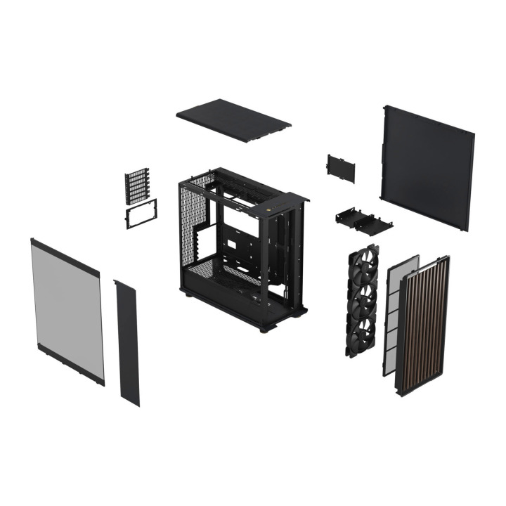 Fractal Design FD NORTH XL CHARC BLACK TGD