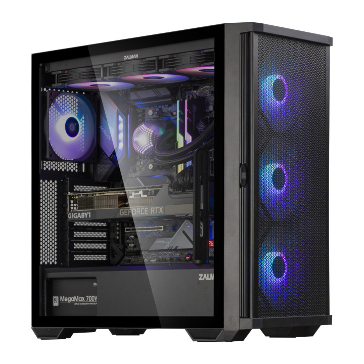 ZALMAN Z10 PLUS ATX MID BLACK