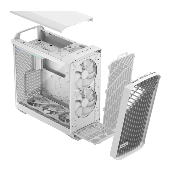 Fractal Design FD TORRENT RGB WHI TG CLR THI