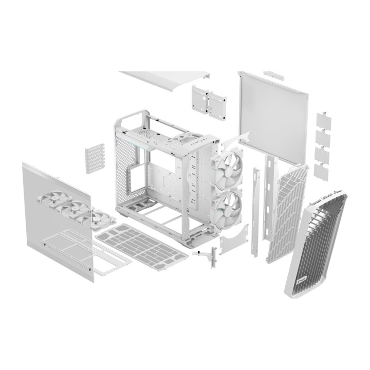 Fractal Design FD TORRENT RGB WHI TG CLR THI