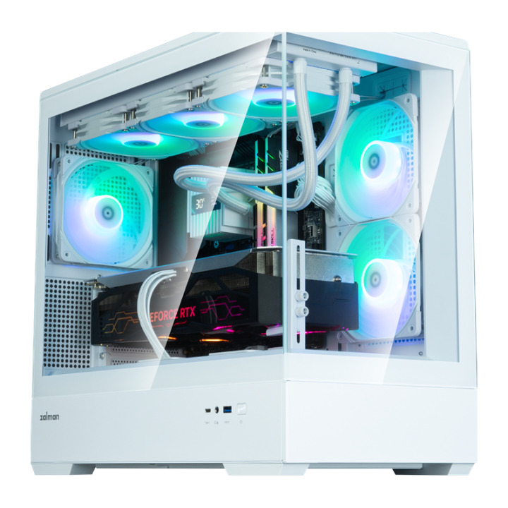 ZALMAN P30 V2 MATX MIN TWR WHI