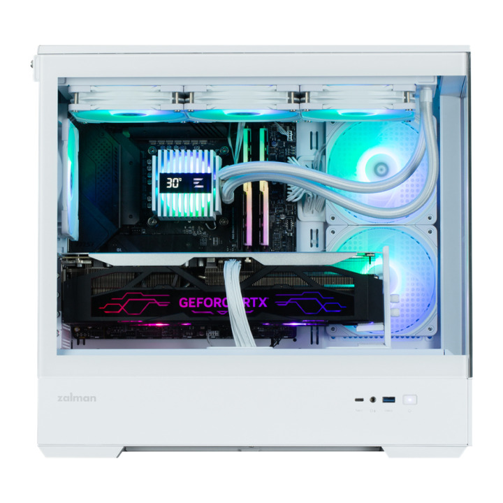 ZALMAN P30 V2 MATX MIN TWR WHI
