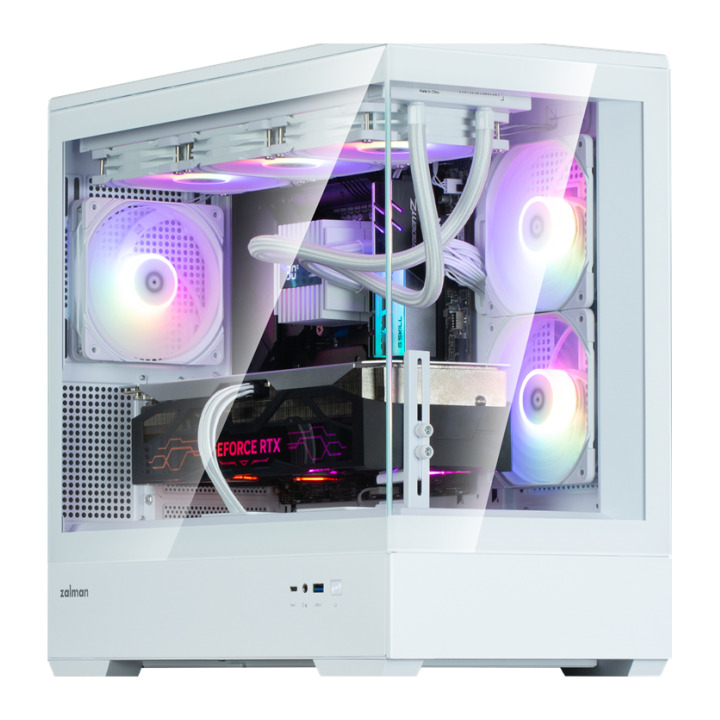 ZALMAN P30 V2 MATX MIN TWR WHI