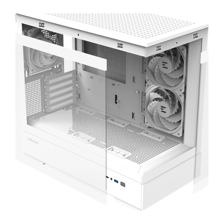 ZALMAN P30 V2 MATX MIN TWR WHI